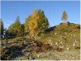 Stara Fužina - Planina Krstenica